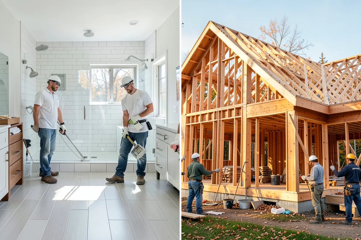 Heated Tile Floor Installation in Kenmore, King County, WA - Plan mat coverage and thermostat placement