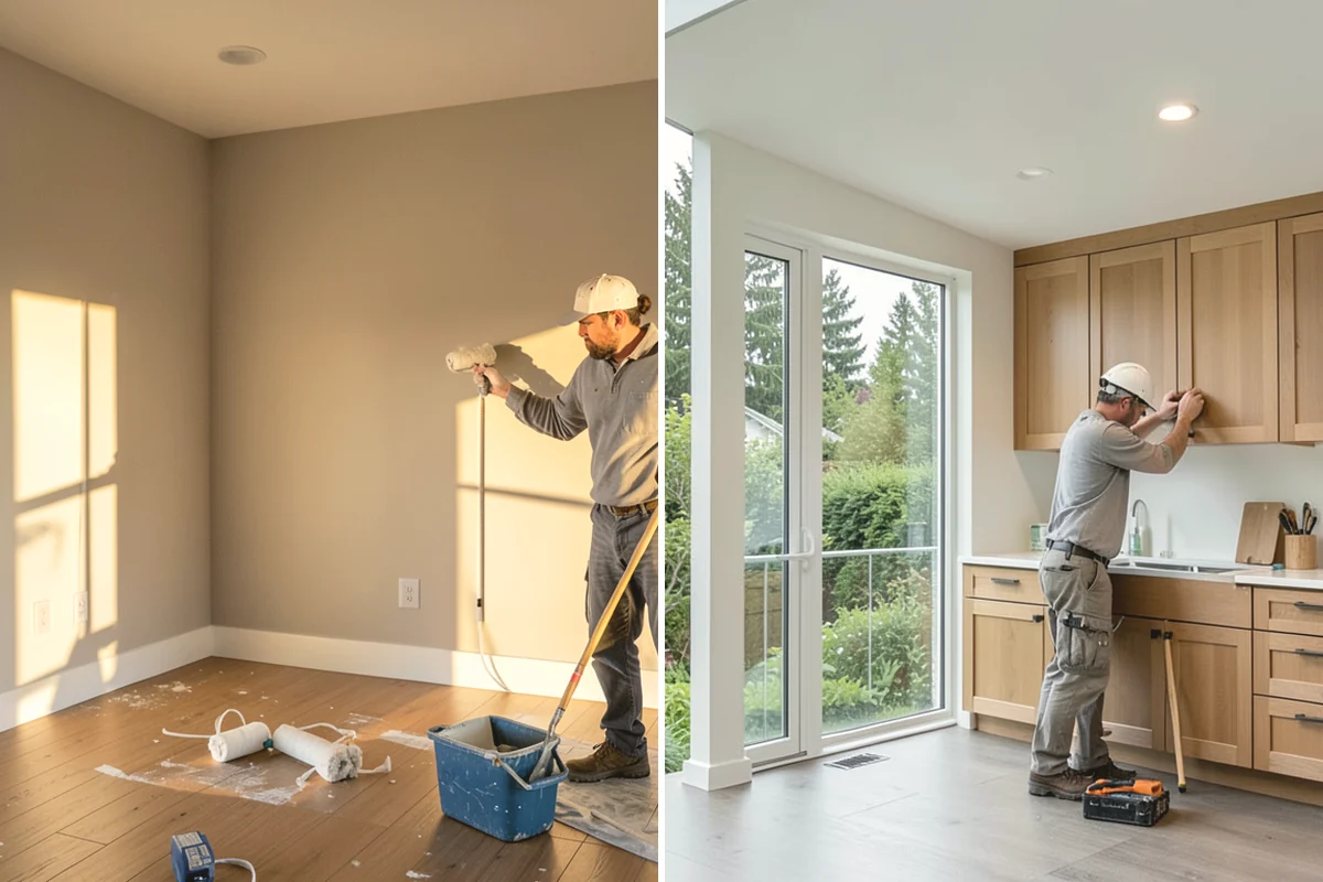 Heated Tile Floor Installation in La Conner, Skagit County, WA - Plan mat coverage and thermostat placement
