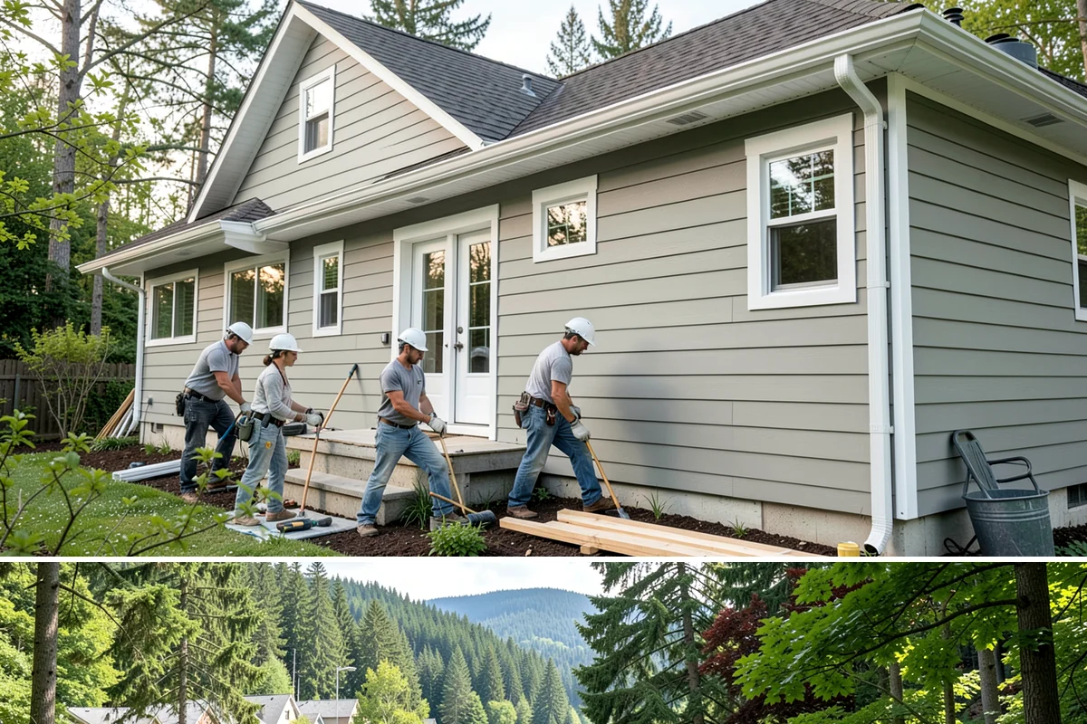 Heated Tile Floor Installation in Lake Forest Park, King County, WA - Homeowners most often add heated floors in late summer and fall so the system is ready before the first cold snap.