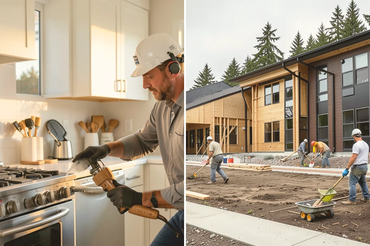 Heated Tile Floor Installation in Langley, Island County, WA - Plan mat coverage and thermostat placement