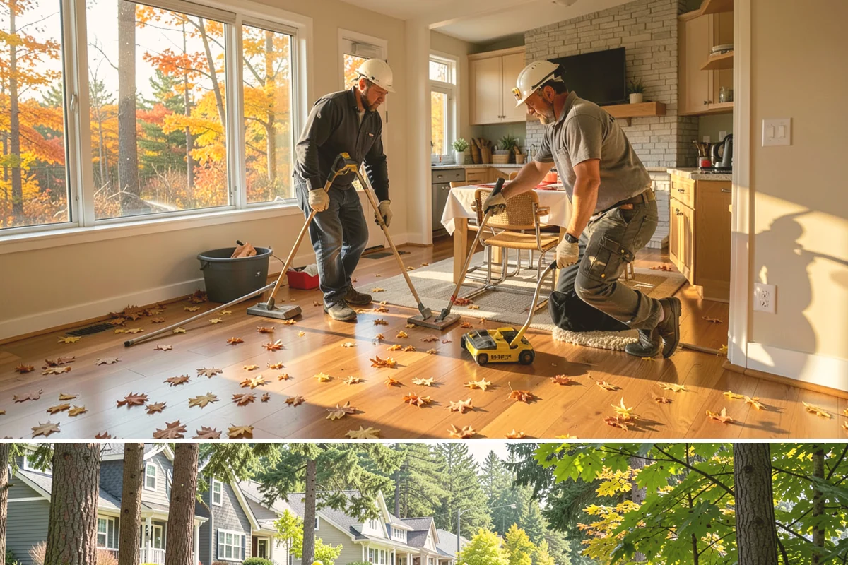 Heated Tile Floor Installation in Normandy Park, King County, WA - Homeowners most often add heated floors in late summer and fall so the system is ready before the first cold snap.