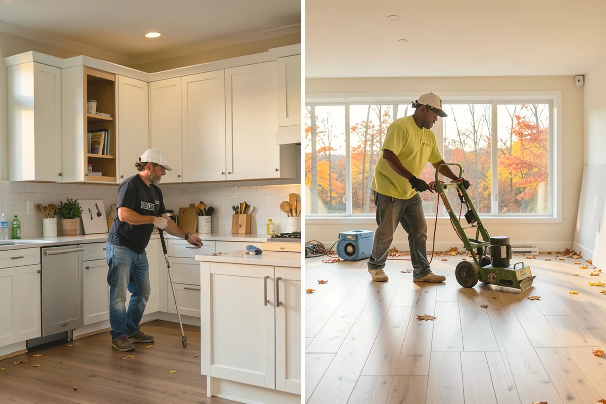 Heated Tile Floor Installation in North Bend, King County, WA - Plan mat coverage and thermostat placement