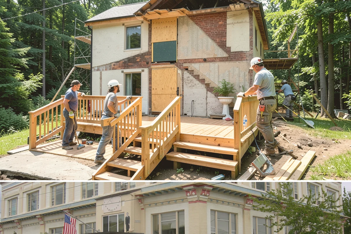 Historic Home Renovation in Anacortes, Skagit County, WA - Delicate interior restoration work suits the wetter months, keeping fragile original materials protected from outdoor exposure.