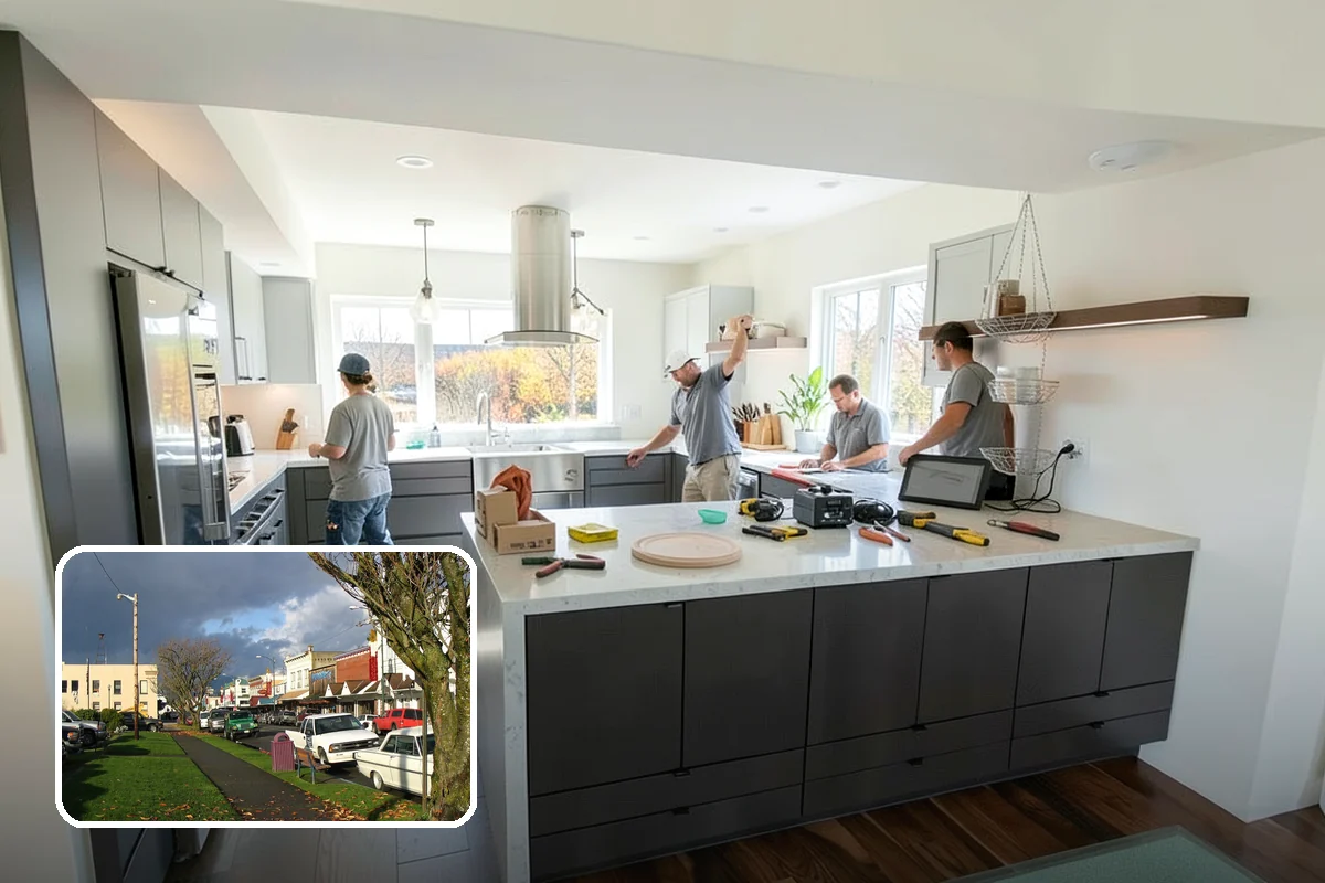Historic Home Renovation in Arlington, Snohomish County, WA - Preserved original character and architectural details