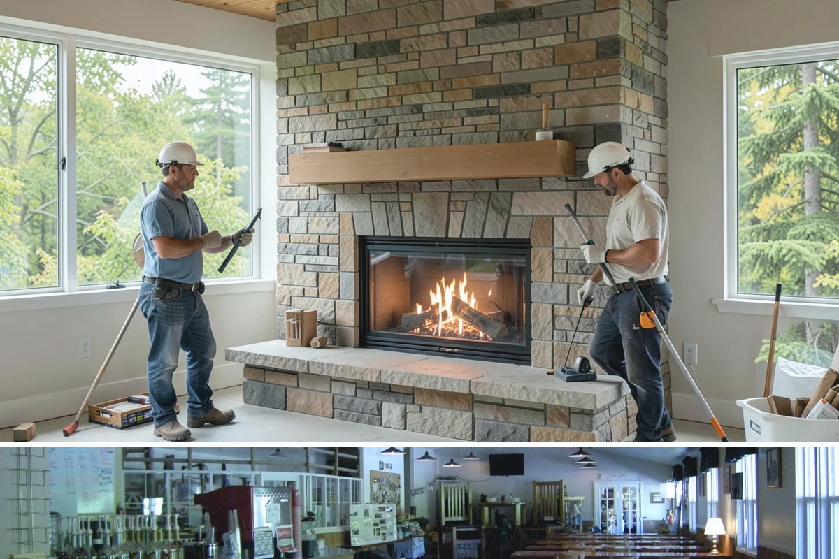 Historic Home Renovation in Black Diamond, King County, WA - Delicate interior restoration work suits the wetter months, keeping fragile original materials protected from outdoor exposure.