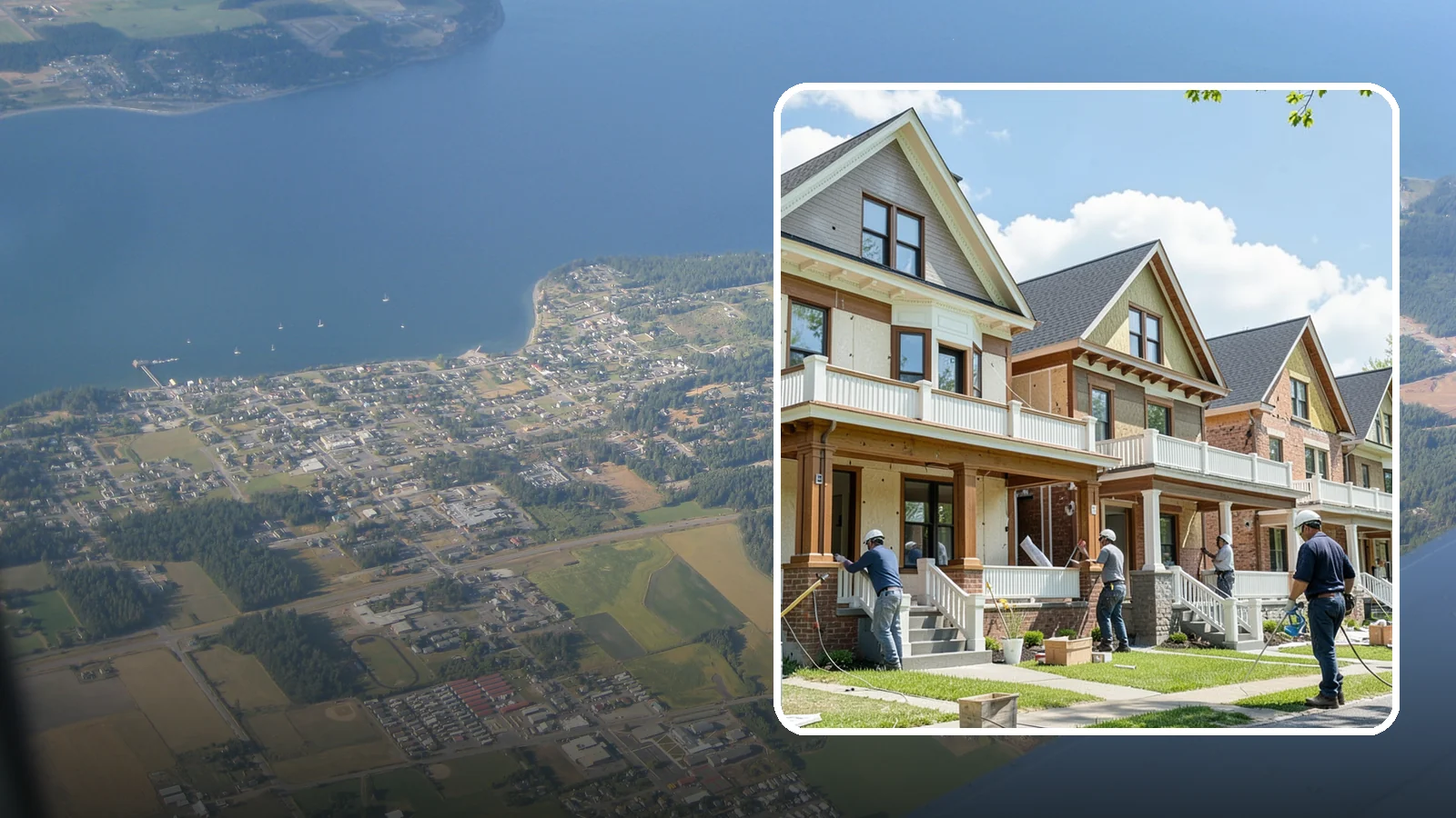 Historic Home Renovation in Coupeville, Island County, WA - Sensitive historic home renovation that preserves character while modernizing comfort in Western Washington's older houses.