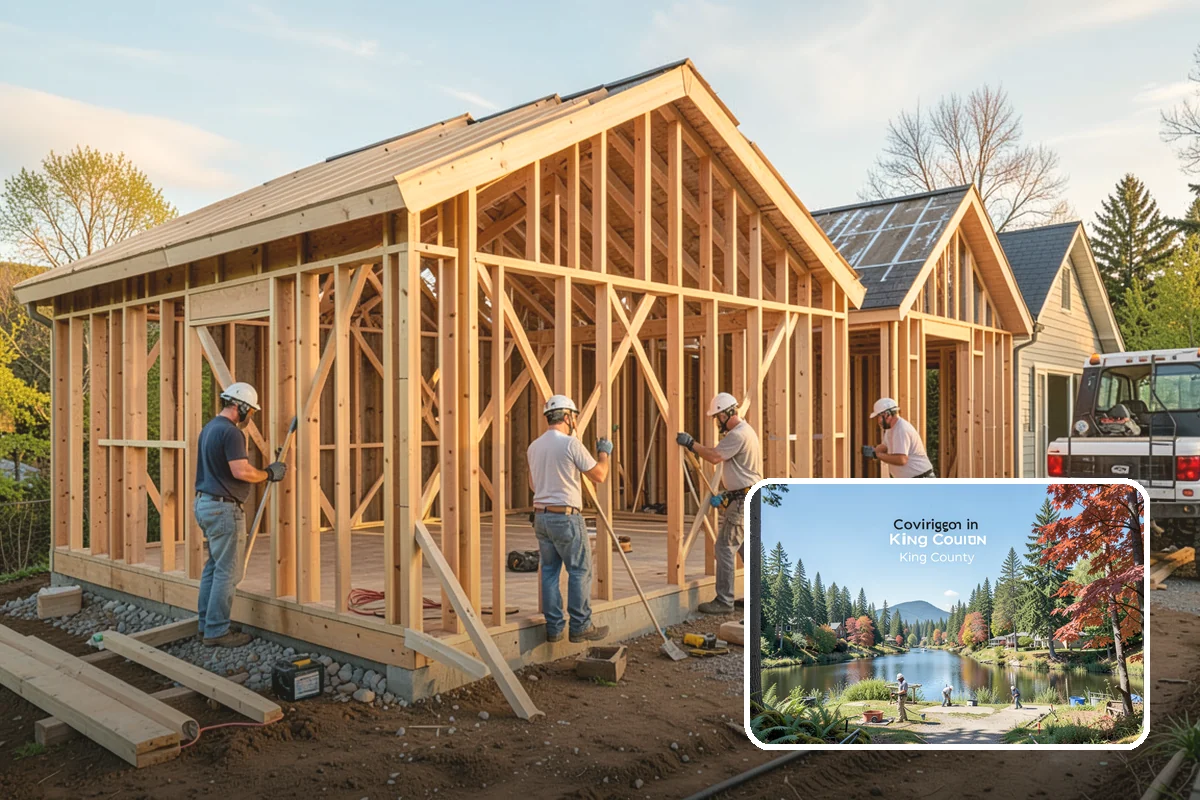 Historic Home Renovation in Covington, King County, WA - Preserved original character and architectural details