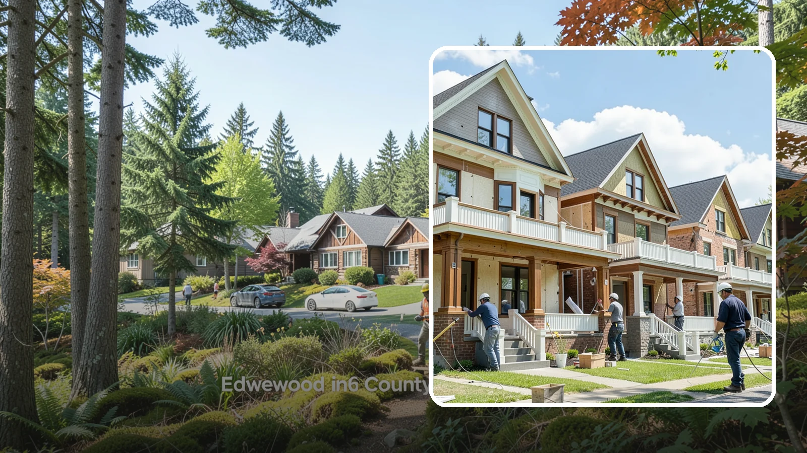Historic Home Renovation in Edgewood, Pierce County, WA - Sensitive historic home renovation that preserves character while modernizing comfort in Western Washington's older houses.