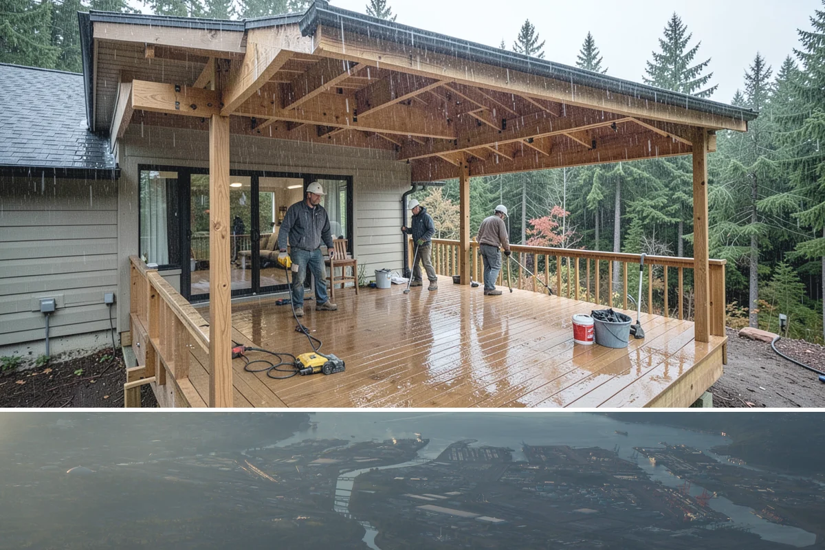Historic Home Renovation in Fife, Pierce County, WA - Delicate interior restoration work suits the wetter months, keeping fragile original materials protected from outdoor exposure.