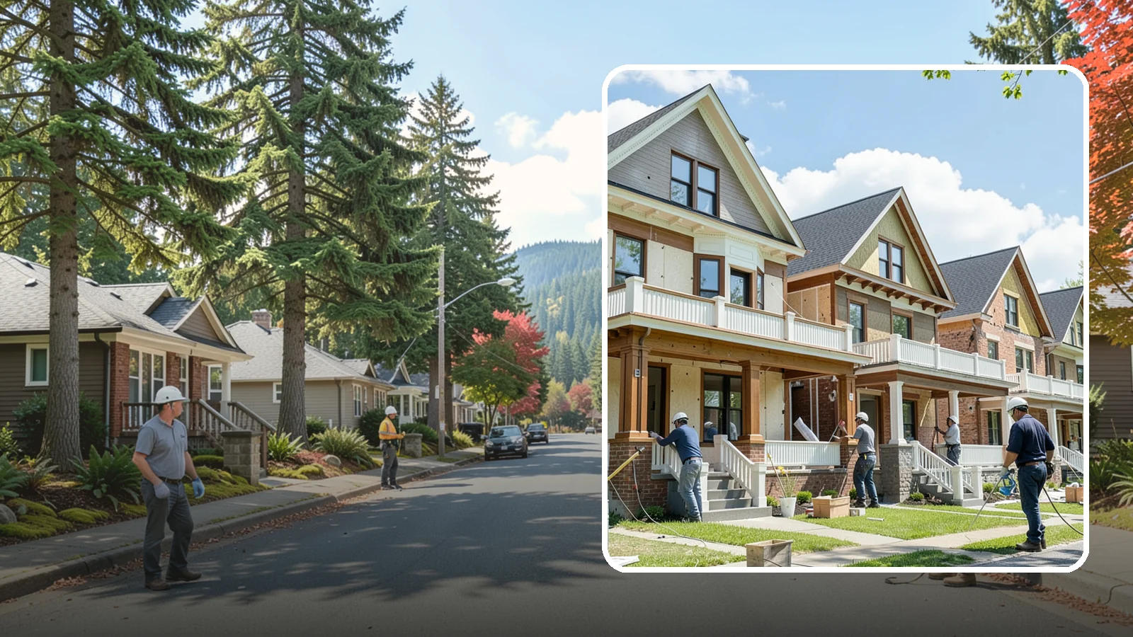 Historic Home Renovation in Hunts Point, King County, WA - Sensitive historic home renovation that preserves character while modernizing comfort in Western Washington's older houses.