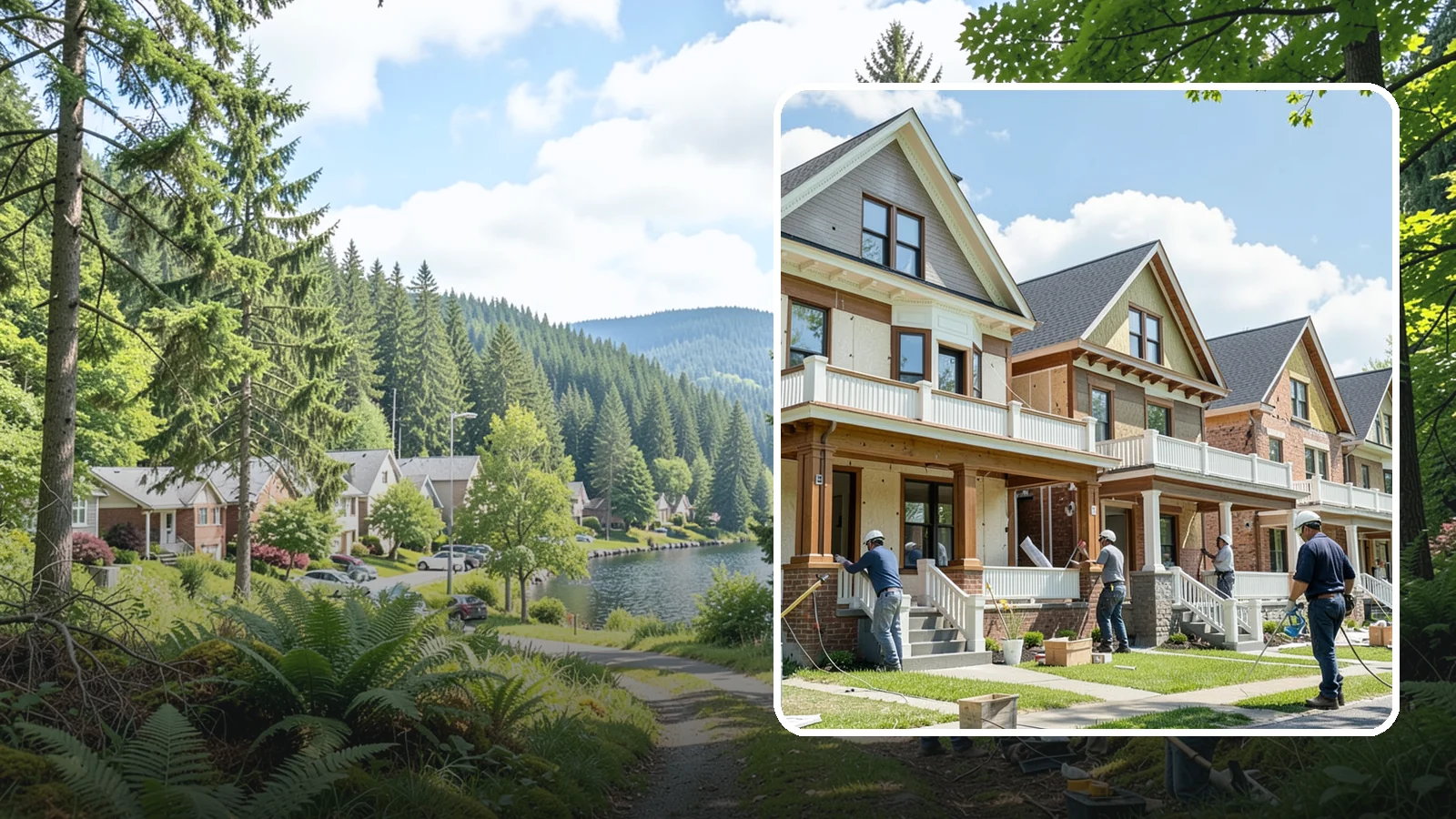 Historic Home Renovation in Lake Forest Park, King County, WA - Sensitive historic home renovation that preserves character while modernizing comfort in Western Washington's older houses.