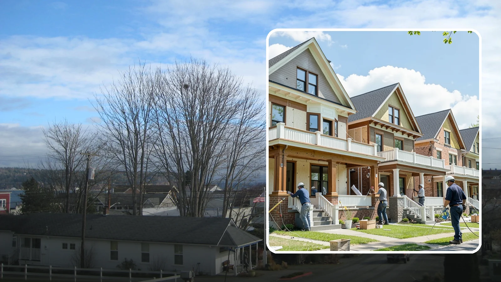 Historic Home Renovation in Langley, Island County, WA - Sensitive historic home renovation that preserves character while modernizing comfort in Western Washington's older houses.