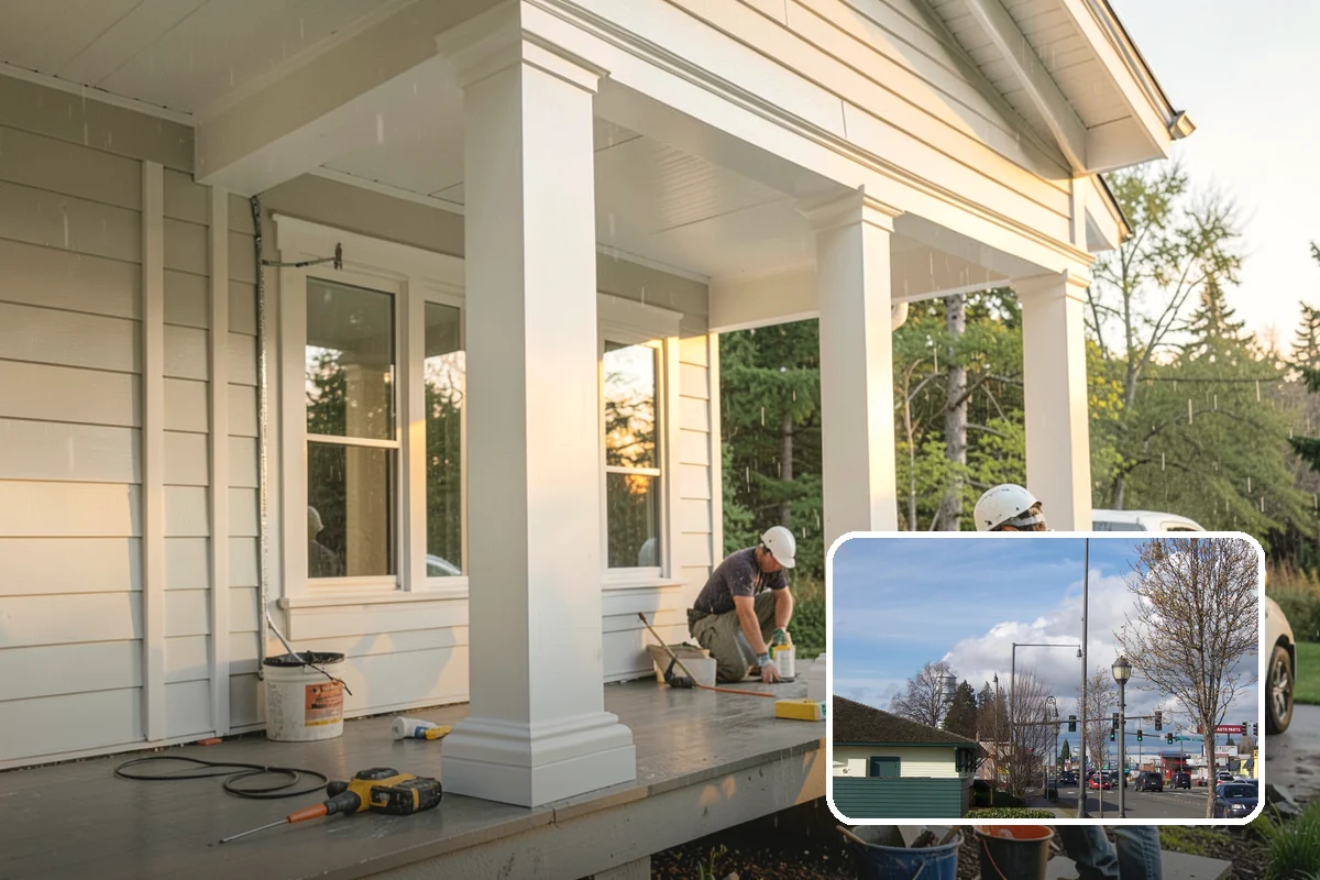 Historic Home Renovation in Marysville, Snohomish County, WA - Preserved original character and architectural details
