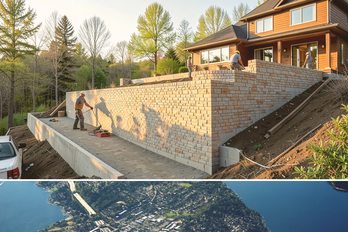 Historic Home Renovation in Mercer Island, King County, WA - Delicate interior restoration work suits the wetter months, keeping fragile original materials protected from outdoor exposure.