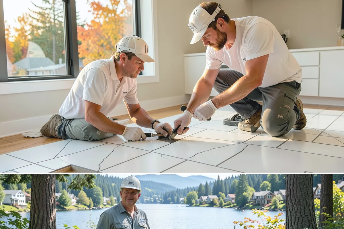 Historic Home Renovation in Milton, King County, WA - Delicate interior restoration work suits the wetter months, keeping fragile original materials protected from outdoor exposure.