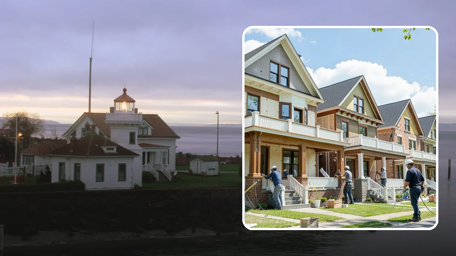 Historic Home Renovation in Mukilteo, Snohomish County, WA - Sensitive historic home renovation that preserves character while modernizing comfort in Western Washington's older houses.