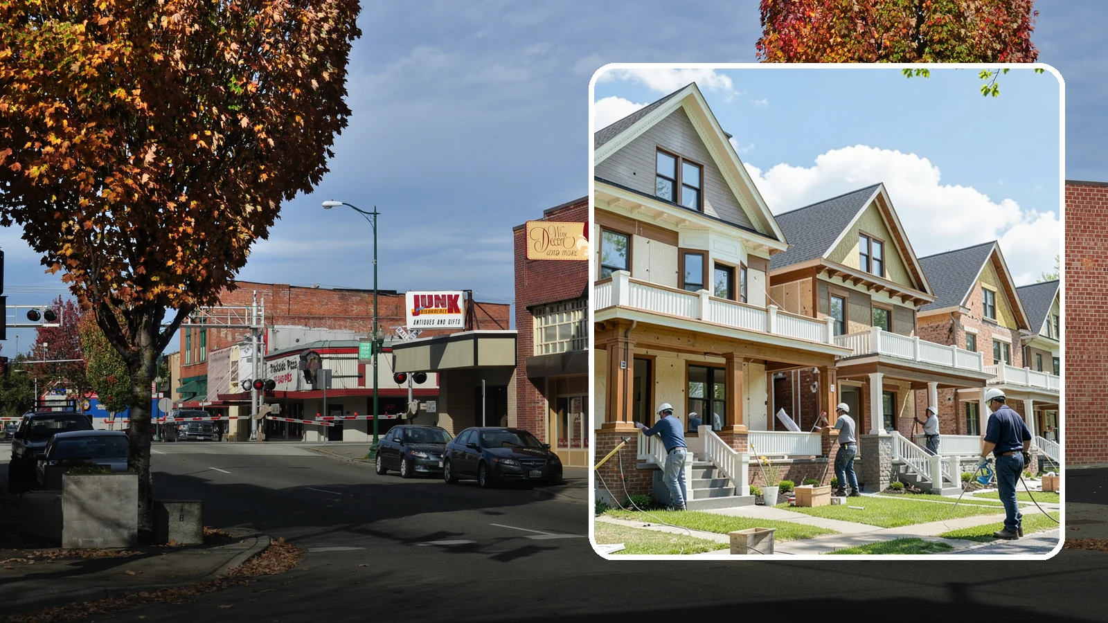Historic Home Renovation in Puyallup, Pierce County, WA - Sensitive historic home renovation that preserves character while modernizing comfort in Western Washington's older houses.