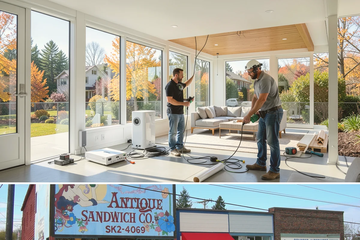 Historic Home Renovation in Ruston, Pierce County, WA - Delicate interior restoration work suits the wetter months, keeping fragile original materials protected from outdoor exposure.