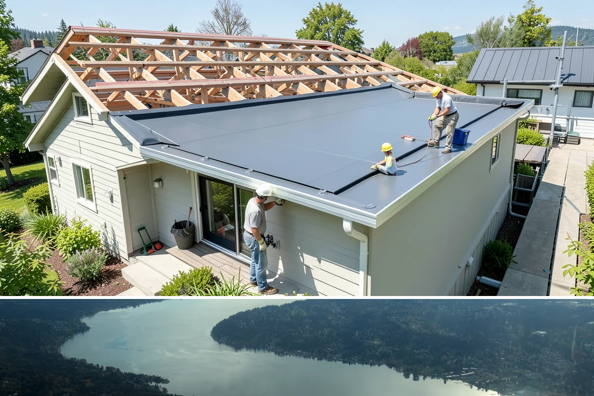 Historic Home Renovation in Sammamish, King County, WA - Delicate interior restoration work suits the wetter months, keeping fragile original materials protected from outdoor exposure.