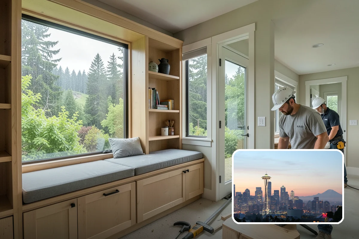 Historic Home Renovation in Seattle, King County, WA - Preserved original character and architectural details