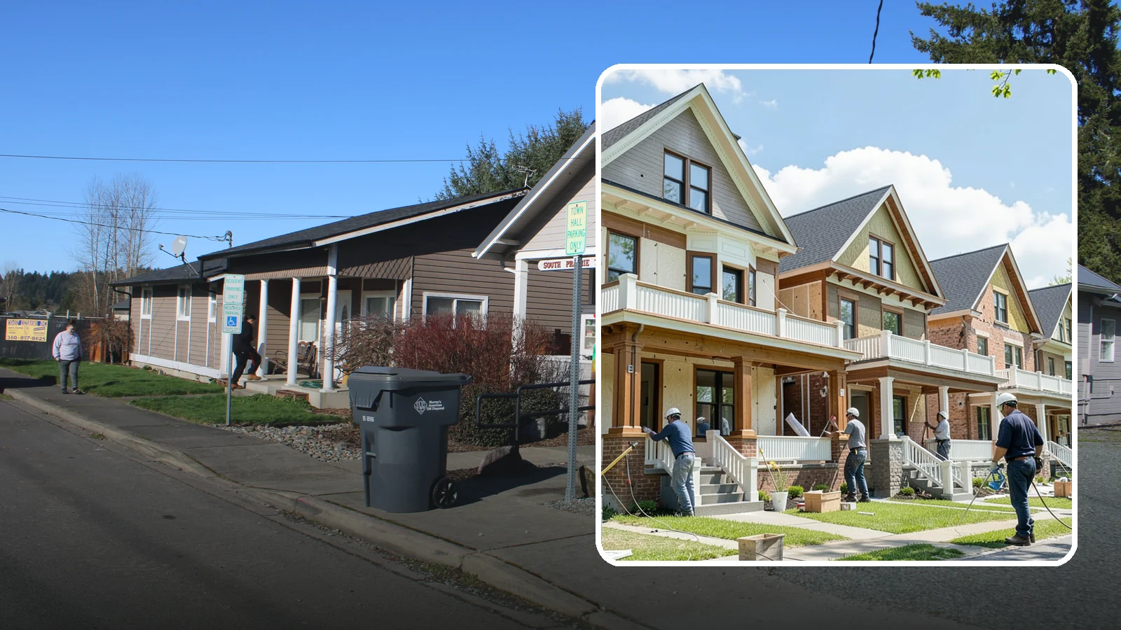 Historic Home Renovation in South Prairie, Pierce County, WA - Sensitive historic home renovation that preserves character while modernizing comfort in Western Washington's older houses.