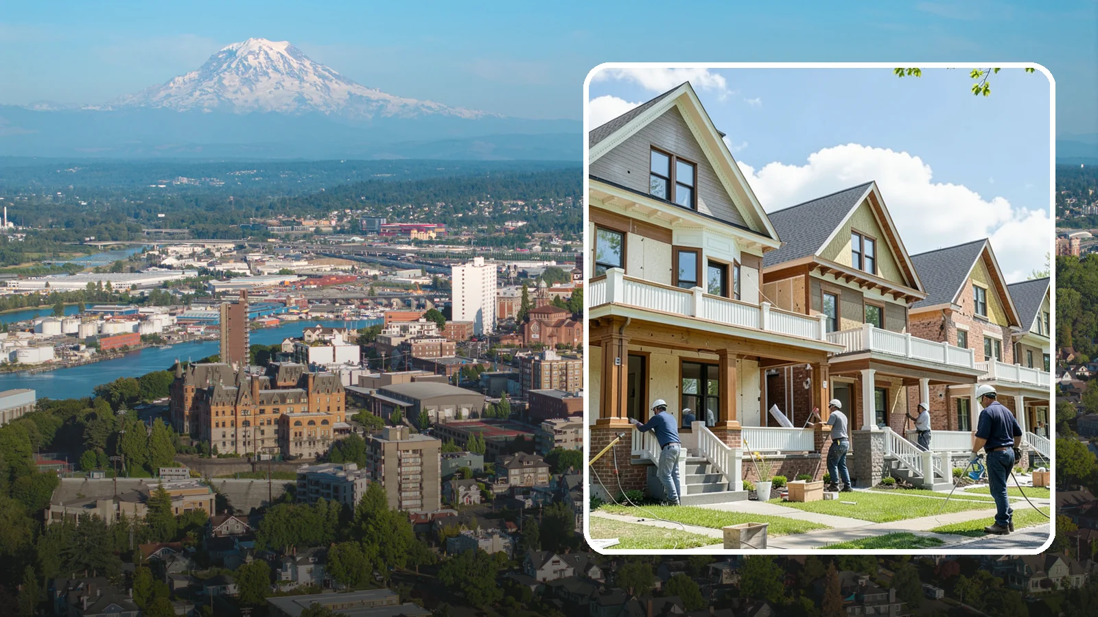 Historic Home Renovation in Tacoma, Pierce County, WA - Sensitive historic home renovation that preserves character while modernizing comfort in Western Washington's older houses.