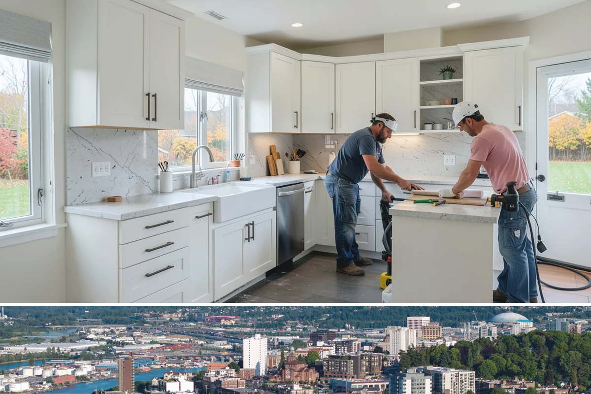Historic Home Renovation in Tacoma, Pierce County, WA - Delicate interior restoration work suits the wetter months, keeping fragile original materials protected from outdoor exposure.