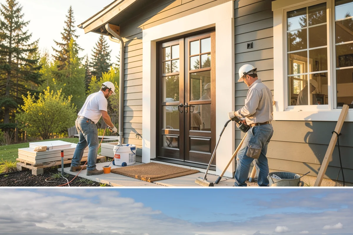 Historic Home Renovation in University Place, Pierce County, WA - Delicate interior restoration work suits the wetter months, keeping fragile original materials protected from outdoor exposure.