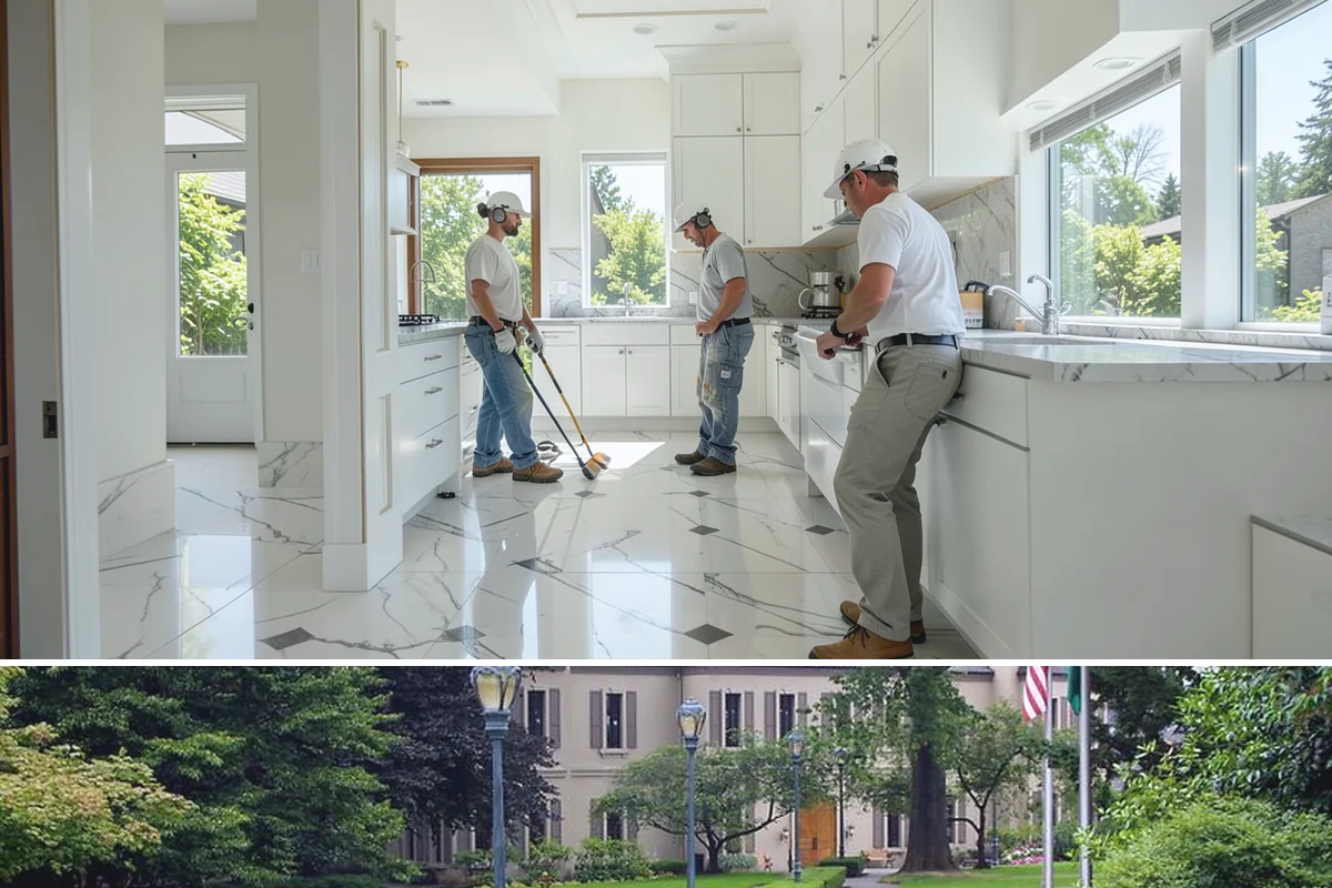 Historic Home Renovation in Woodinville, King County, WA - Delicate interior restoration work suits the wetter months, keeping fragile original materials protected from outdoor exposure.