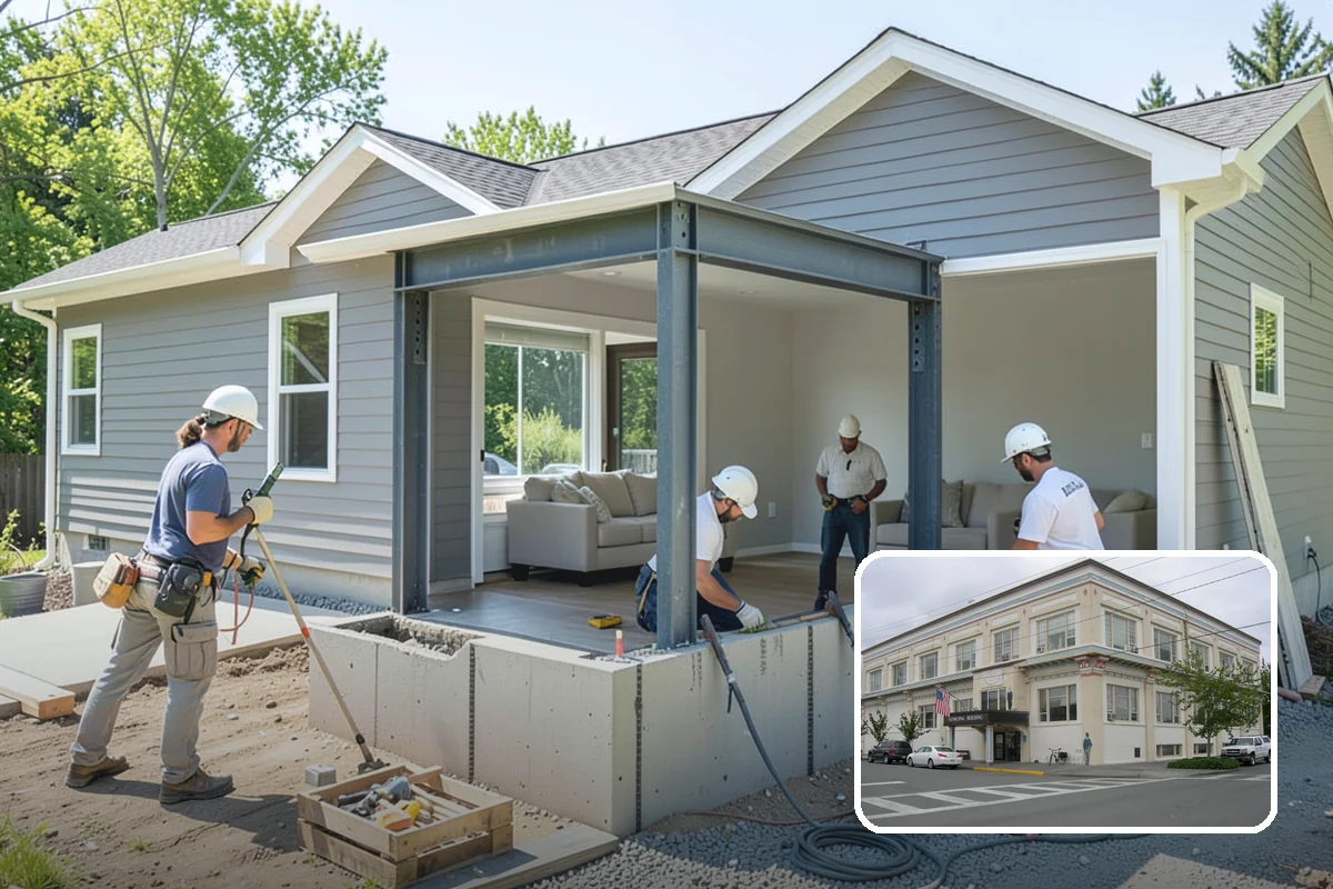 Home Addition in Anacortes, Skagit County, WA - Gains usable square footage without the cost of moving