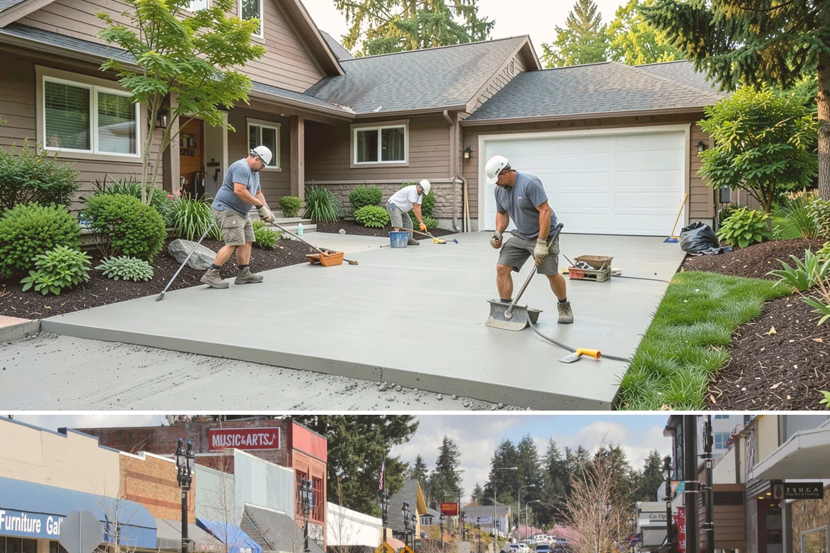 Home Addition in Bothell, King County, WA - We schedule foundation and framing for drier late-spring through early-fall windows, then move indoors for finishes through the...