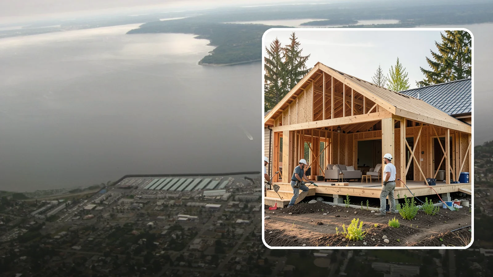 Home Addition in Des Moines, King County, WA - A home addition expands your existing house with permanent, fully framed living space built to Western Washington code.