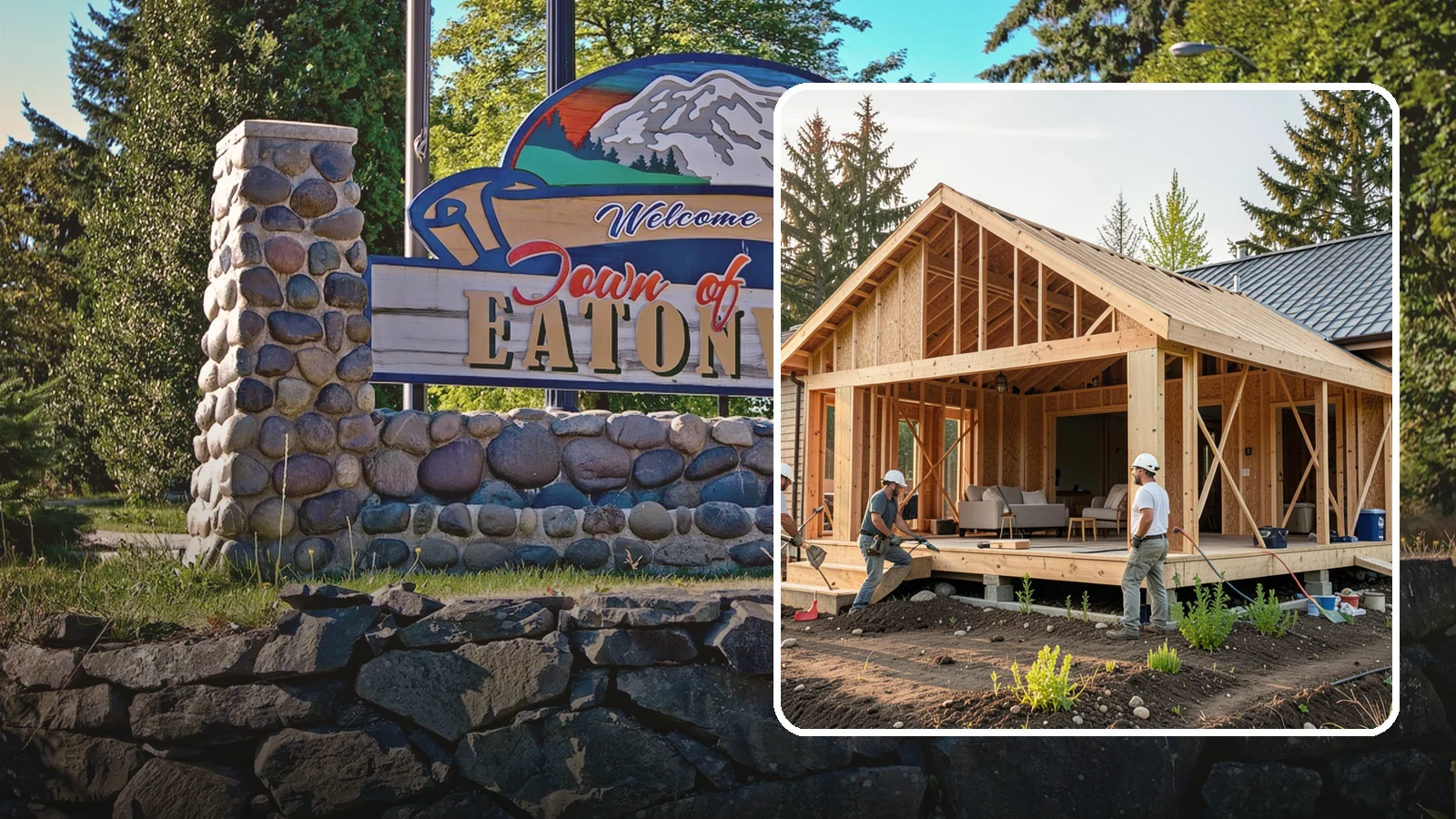 Home Addition in Eatonville, Pierce County, WA - A home addition expands your existing house with permanent, fully framed living space built to Western Washington code.