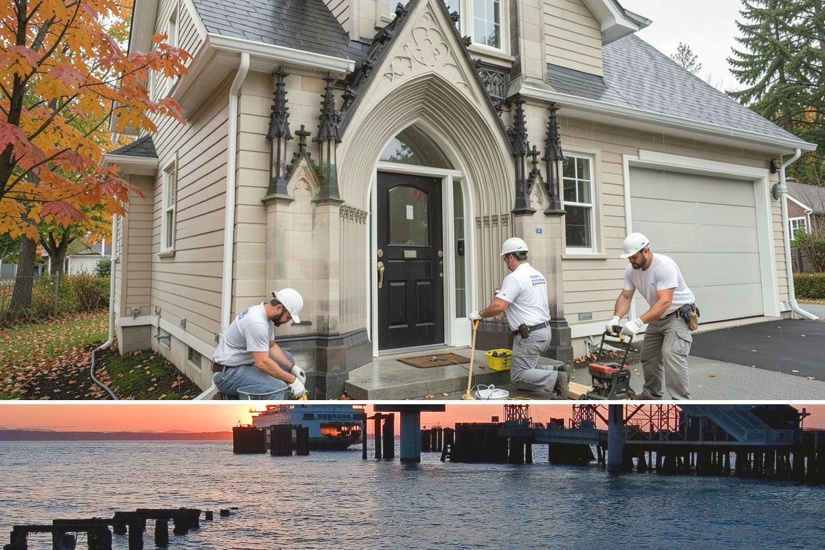 Home Addition in Edmonds, Snohomish County, WA - We schedule foundation and framing for drier late-spring through early-fall windows, then move indoors for finishes through the...