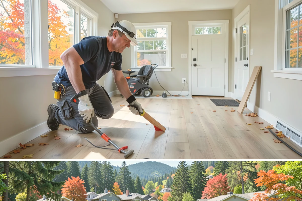 Home Addition in Fircrest, Pierce County, WA - We schedule foundation and framing for drier late-spring through early-fall windows, then move indoors for finishes through the...
