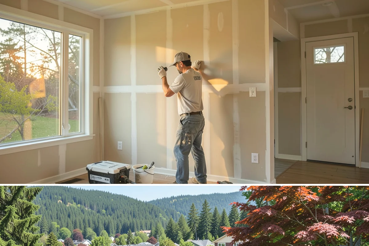 Home Addition in Index, Snohomish County, WA - We schedule foundation and framing for drier late-spring through early-fall windows, then move indoors for finishes through the...