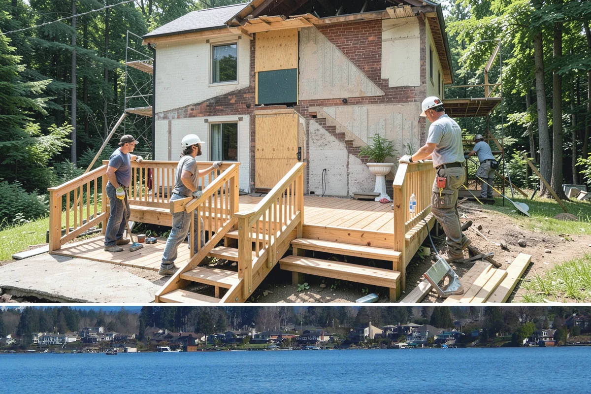 Home Addition in Lake Stevens, Snohomish County, WA - We schedule foundation and framing for drier late-spring through early-fall windows, then move indoors for finishes through the...
