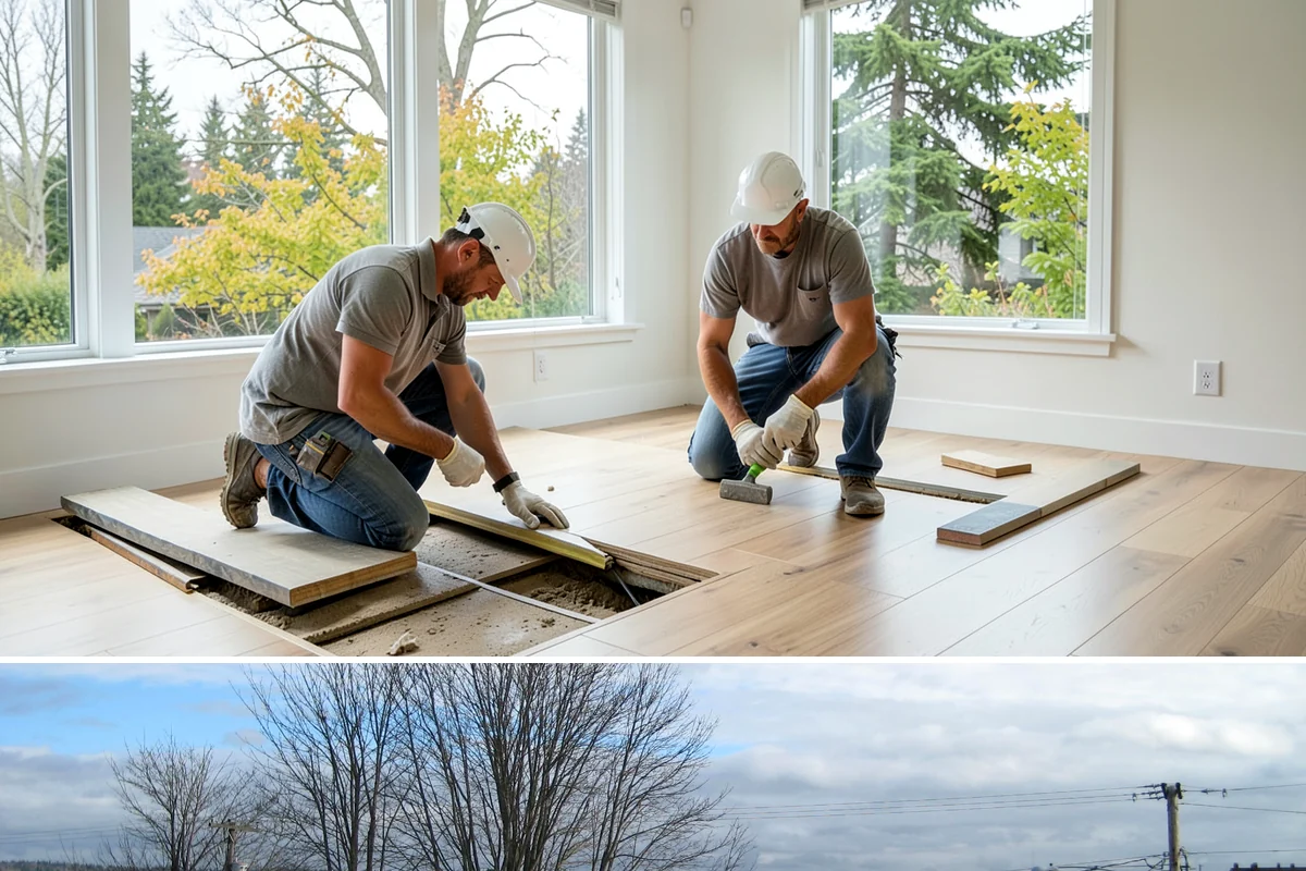 Home Addition in Langley, Island County, WA - We schedule foundation and framing for drier late-spring through early-fall windows, then move indoors for finishes through the...