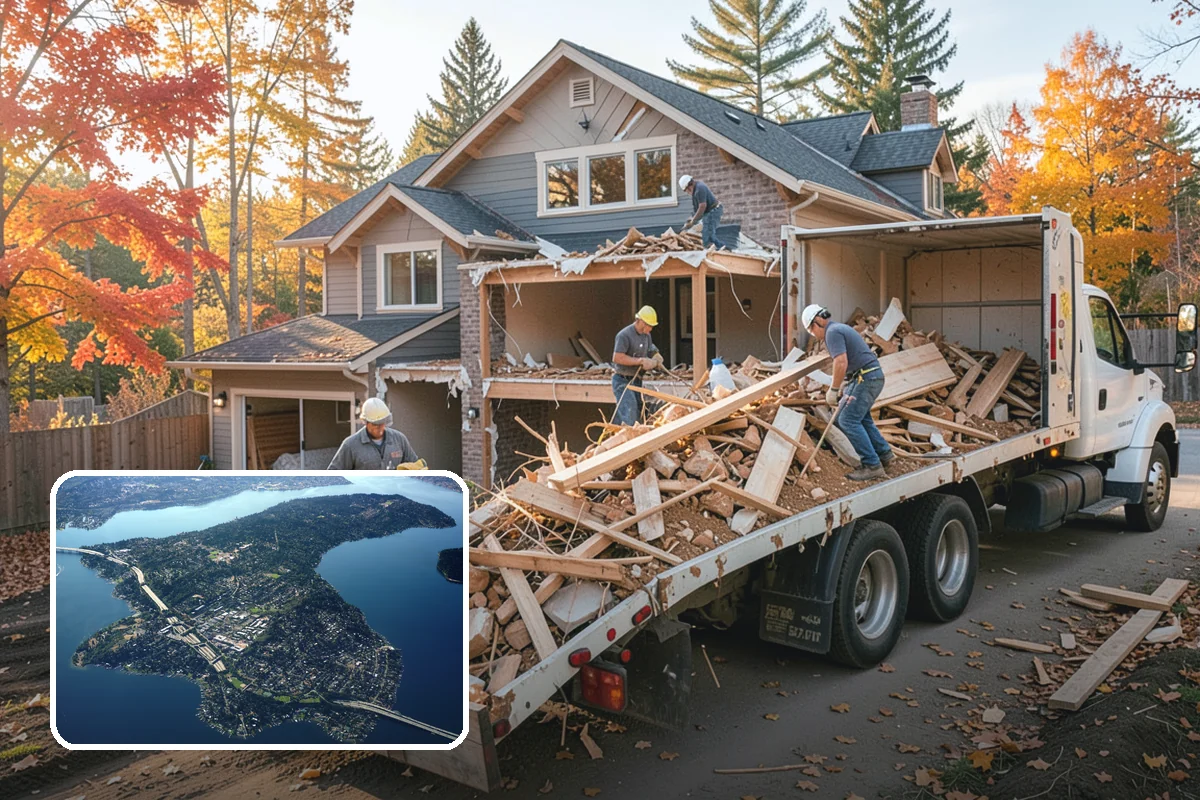 Home Addition in Mercer Island, King County, WA - Gains usable square footage without the cost of moving