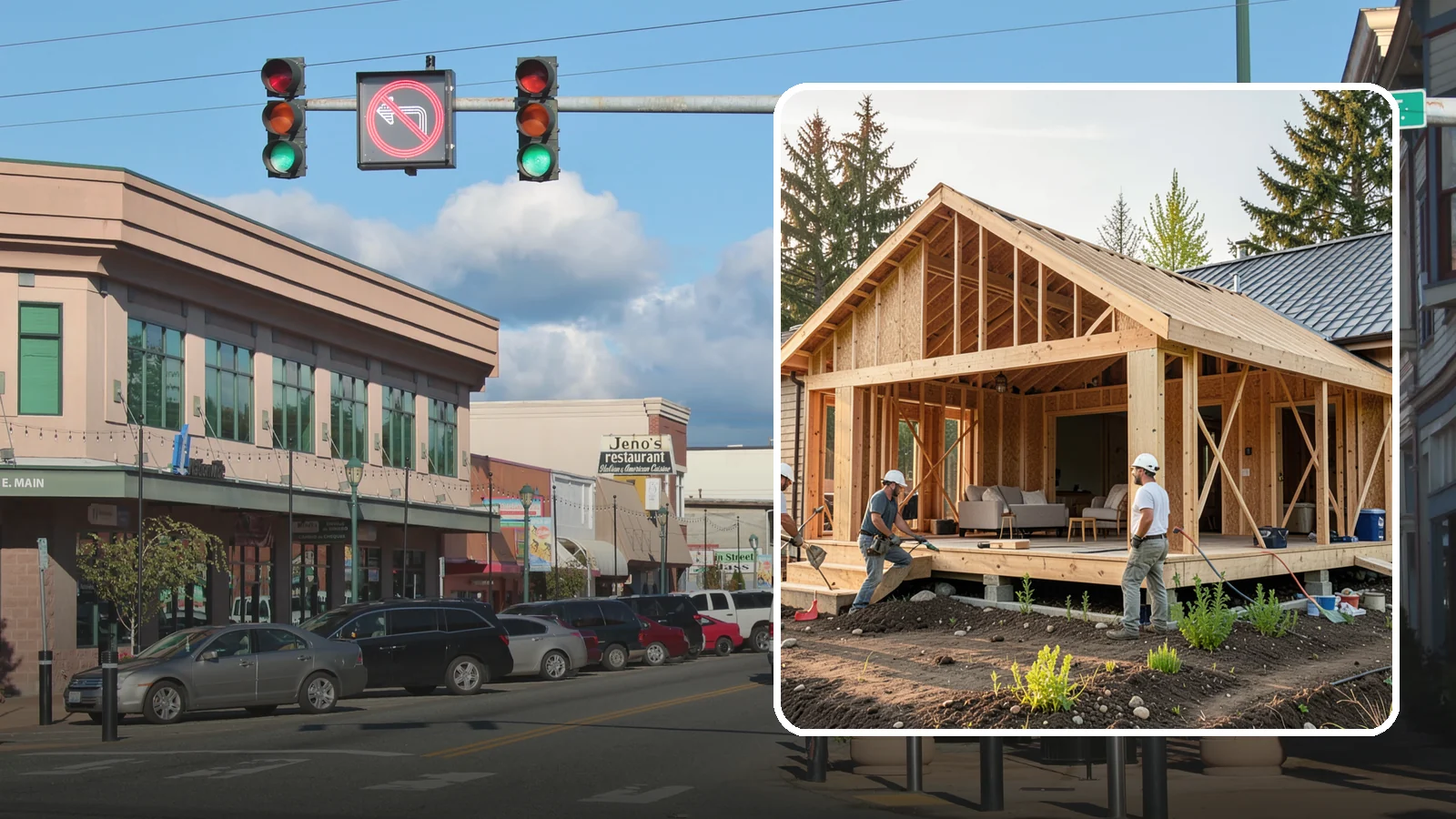 Home Addition in Monroe, Snohomish County, WA - A home addition expands your existing house with permanent, fully framed living space built to Western Washington code.