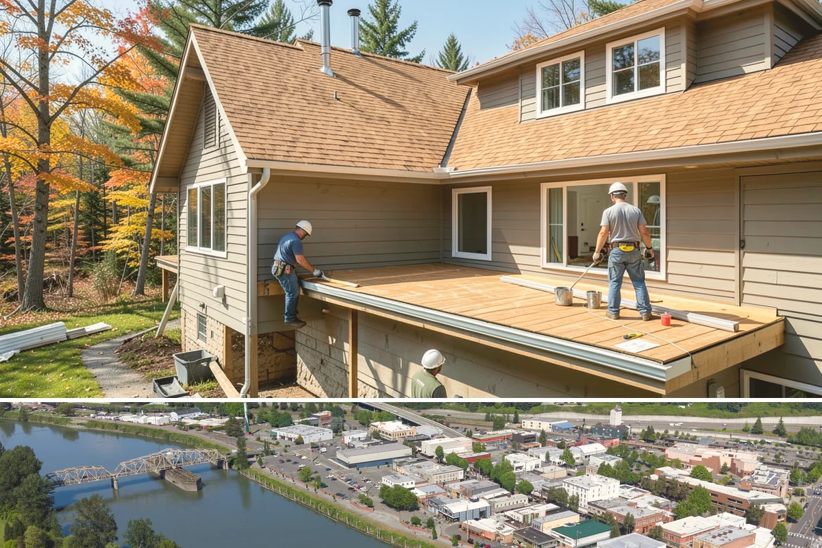 Home Addition in Mount Vernon, Skagit County, WA - We schedule foundation and framing for drier late-spring through early-fall windows, then move indoors for finishes through the...