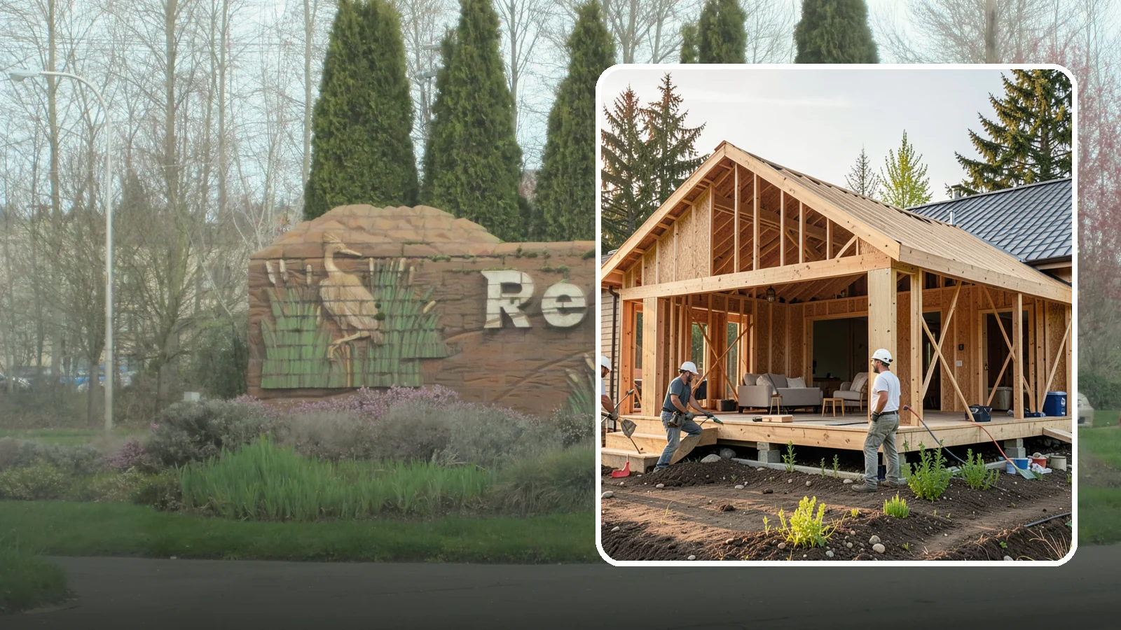 Home Addition in Renton, King County, WA - A home addition expands your existing house with permanent, fully framed living space built to Western Washington code.