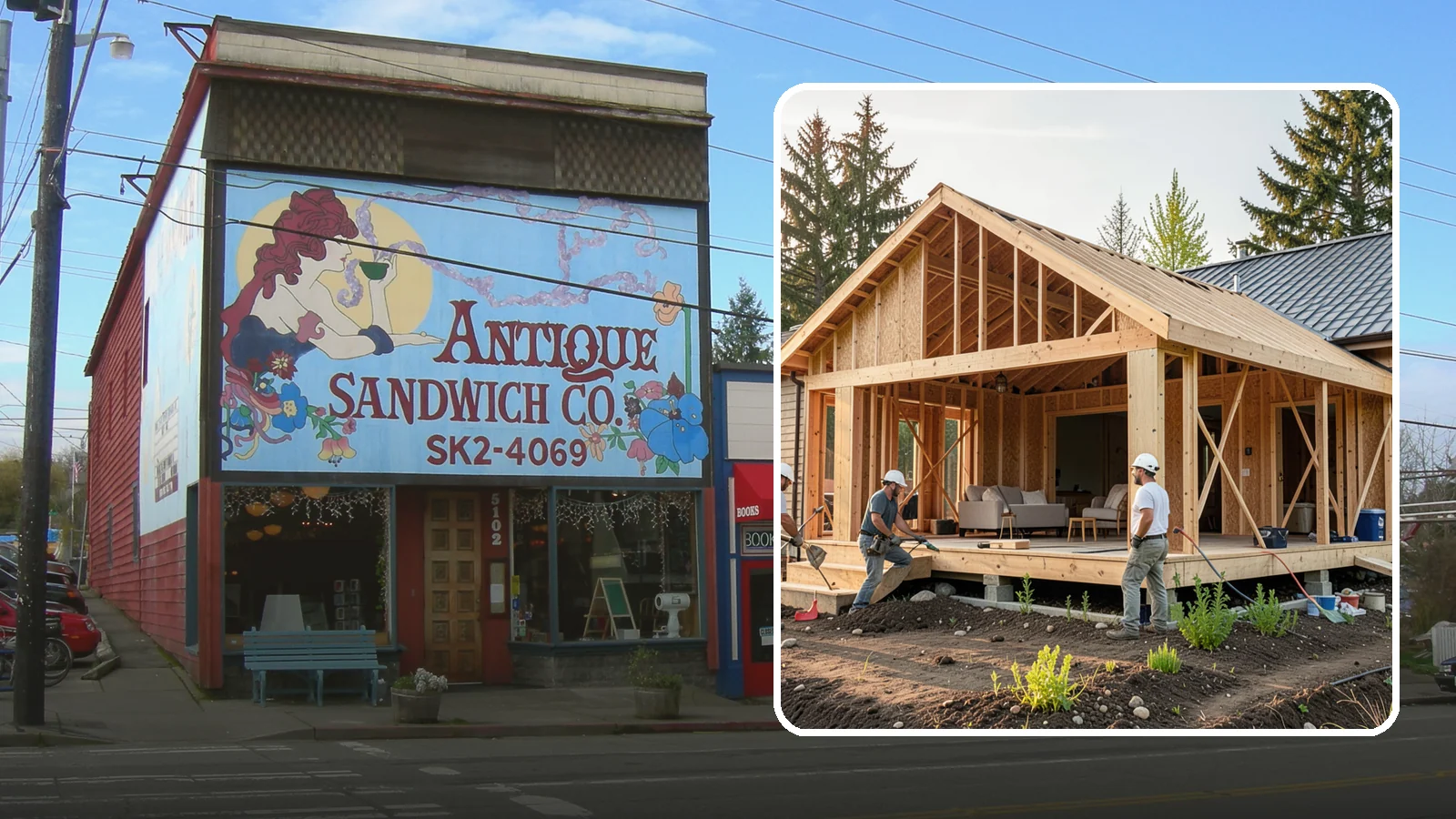 Home Addition in Ruston, Pierce County, WA - A home addition expands your existing house with permanent, fully framed living space built to Western Washington code.