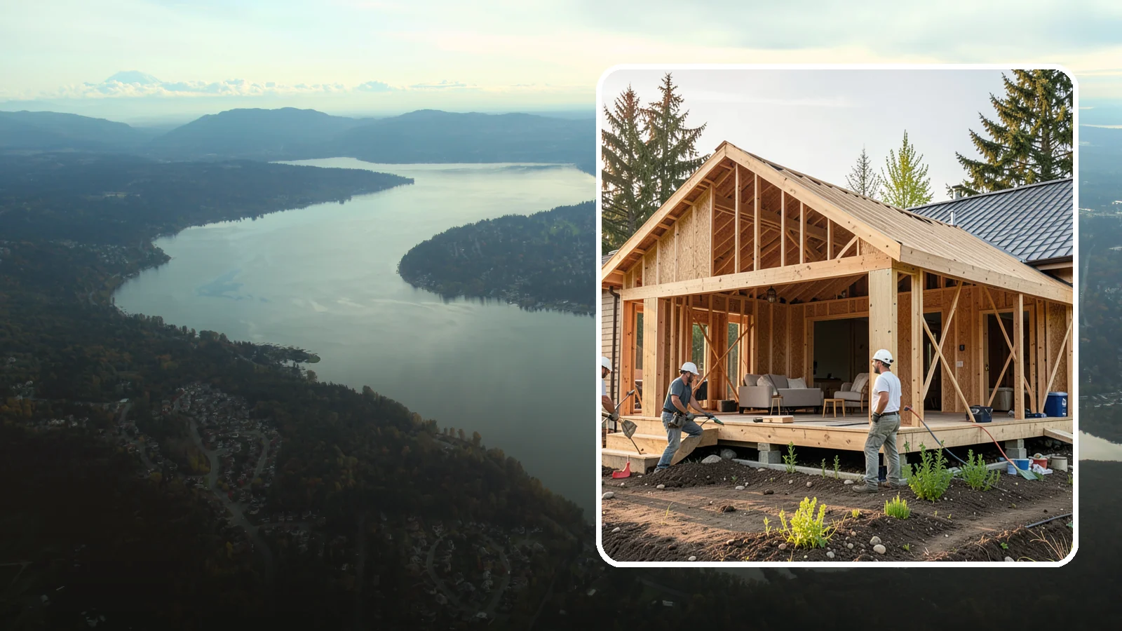 Home Addition in Sammamish, King County, WA - A home addition expands your existing house with permanent, fully framed living space built to Western Washington code.