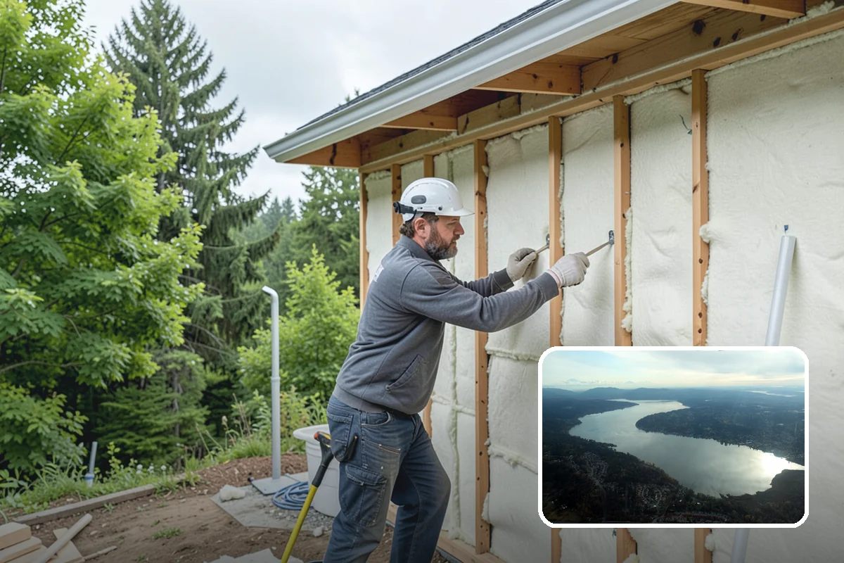 Home Addition in Sammamish, King County, WA - Gains usable square footage without the cost of moving