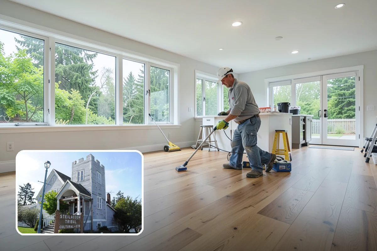 Home Addition in Steilacoom, Pierce County, WA - Gains usable square footage without the cost of moving