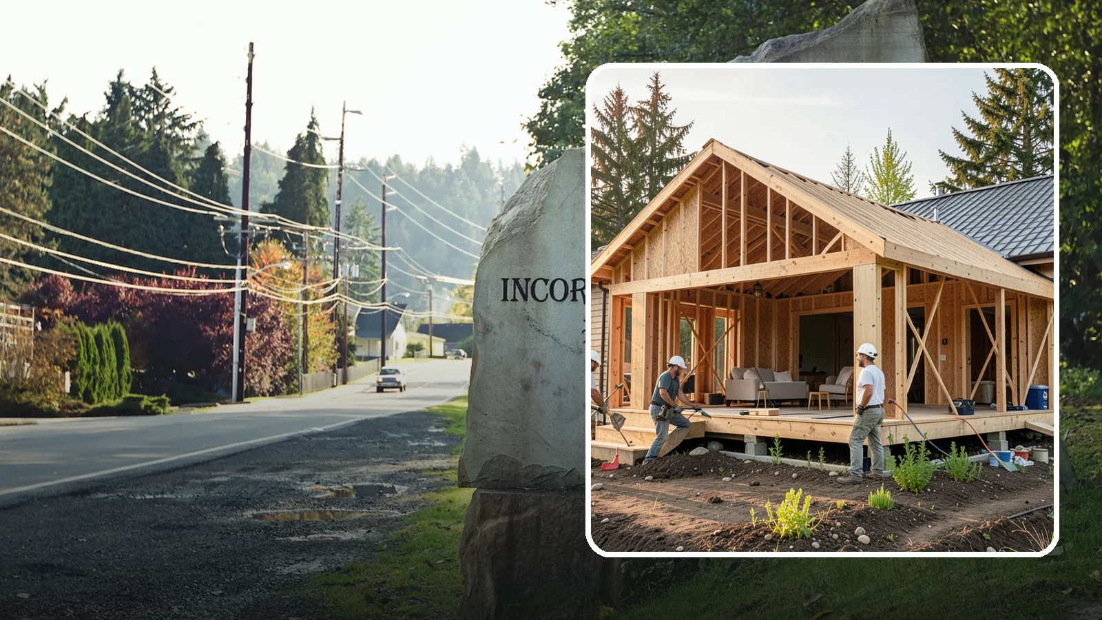 Home Addition in Wilkeson, Pierce County, WA - A home addition expands your existing house with permanent, fully framed living space built to Western Washington code.