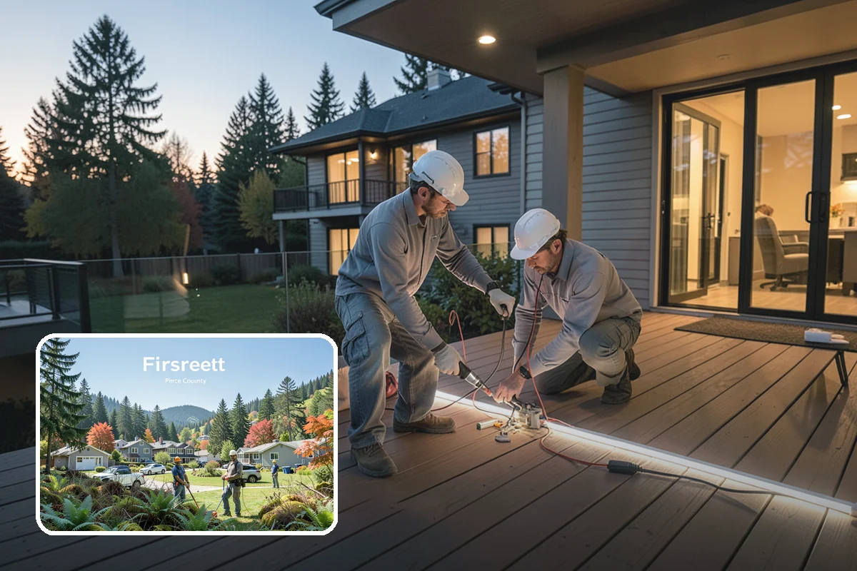 Home Automation Wiring in Fircrest, Pierce County, WA - A reliable wired backbone free of wireless dropouts