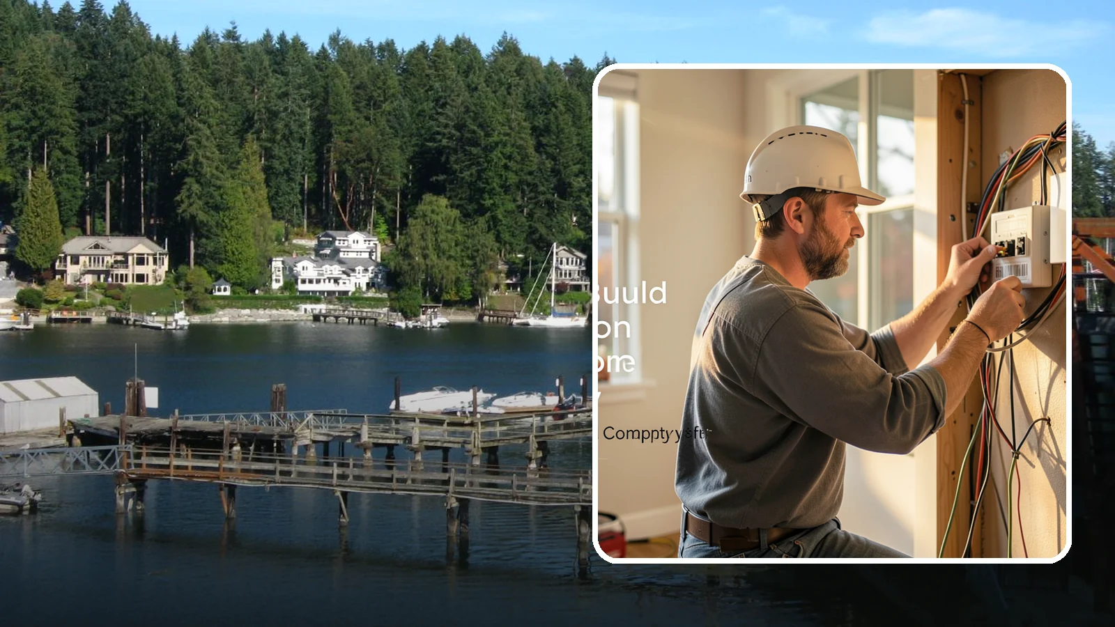 Home Automation Wiring in Gig Harbor, Pierce County, WA - We run the low-voltage wiring backbone that makes reliable, whole-home automation possible.
