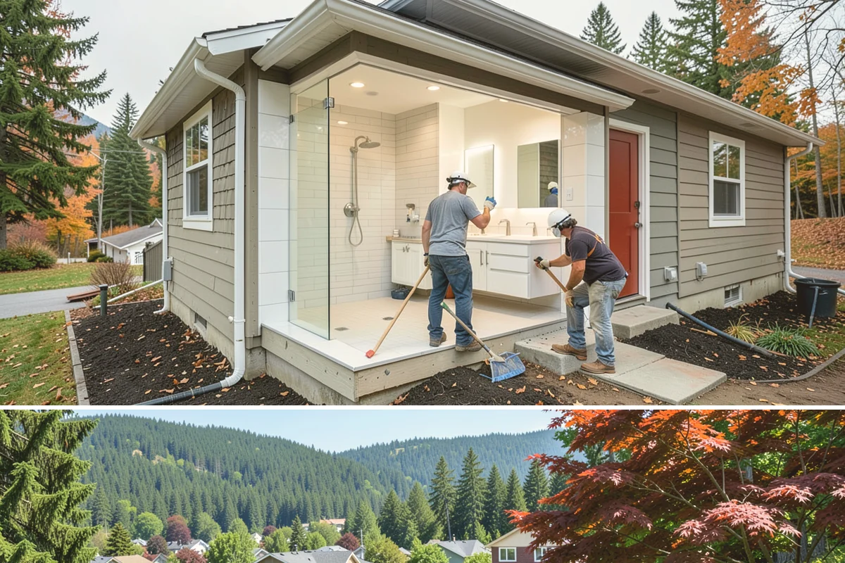 Home Automation Wiring in Index, Snohomish County, WA - Wiring is best run during framing on new builds or alongside a remodel, and interior retrofits suit the rainy PNW season.